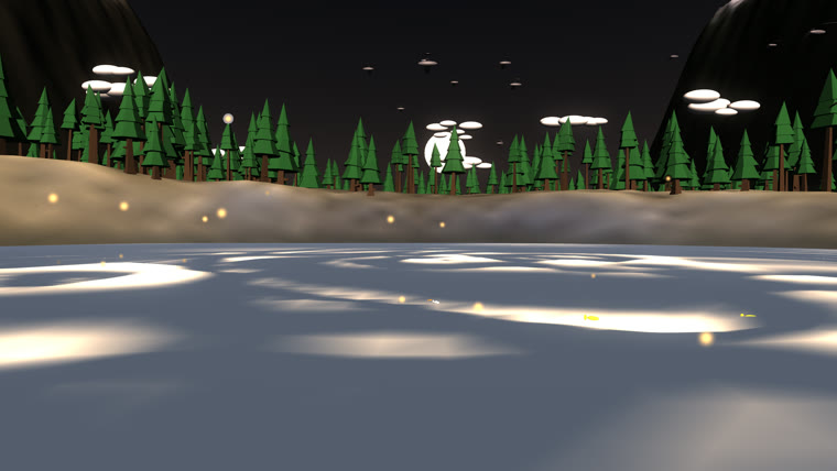 Light on the water